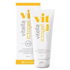 Vitella Ictogel Gel de spalare pentru ten gras si acneic, 50ml, Benemedo